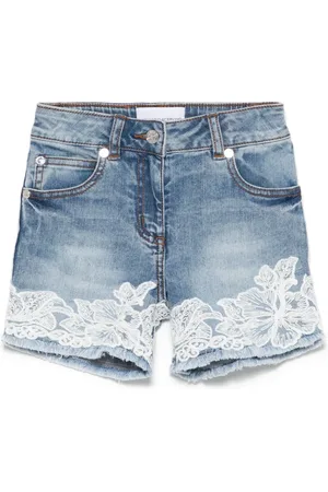ERMANNO SCERVINO Shorts aus Blumenspitze