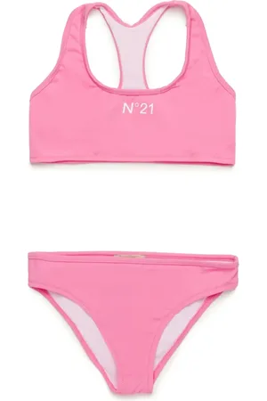 Nº21 Bikini mit Logo-Print