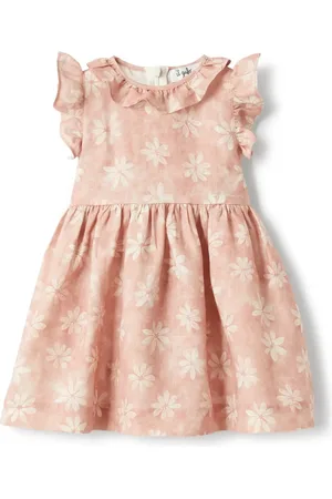 Il gufo Kleid mit Blumen-Print