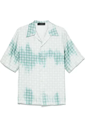 AMIRI Hemd mit Bleach-Effekt