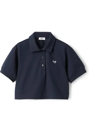 Il gufo Poloshirt mit Logo-Stickerei