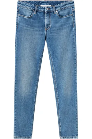 Stella McCartney Skinny-Jeans mit Logo-Patch