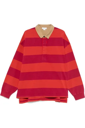 Alexander McQueen Gestreiftes Poloshirt