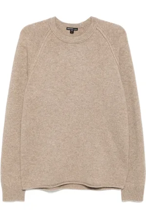 James Perse Pullover mit Rundhalsausschnitt
