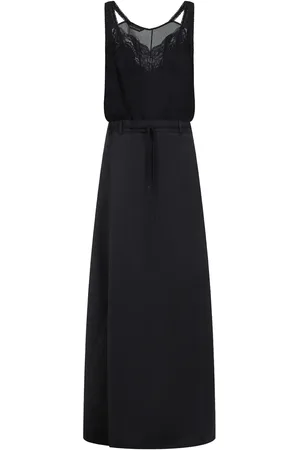 Balenciaga Maxikleid mit Patches