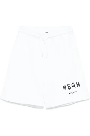 Msgm Joggingshorts mit Logo-Print