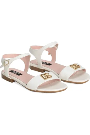 Dolce & Gabbana Sandalen mit Logo-Schild