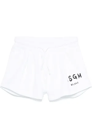 Msgm Shorts mit Logo-Print