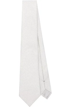 Giorgio Armani Seidenkrawatte mit Jacquardmuster