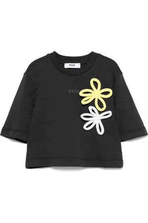 Msgm Cropped-T-Shirt