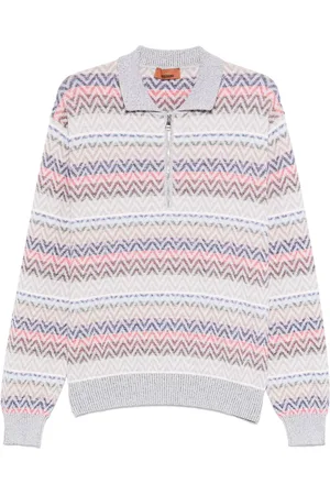 Missoni Poloshirt mit Zickzackmuster