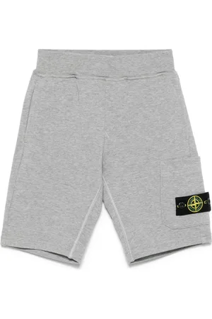 Stone Island Shorts mit Kompass-Patch
