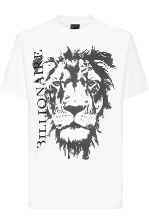 BILLIONAIRE T-Shirt mit Logo-Print