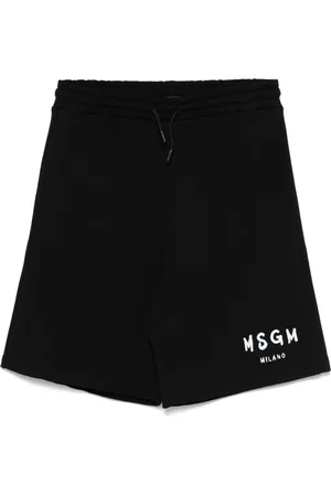 Msgm Shorts mit Logo-Print