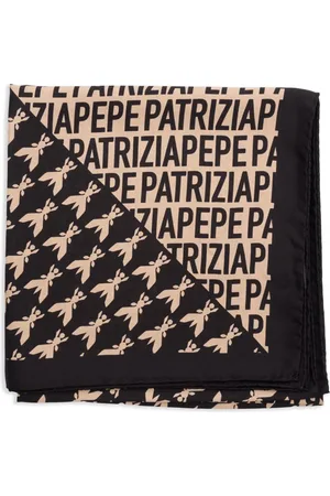 Patrizia Pepe Schal mit Logo-Print
