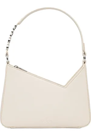 HUGO BOSS Schultertasche aus Faux-Leder