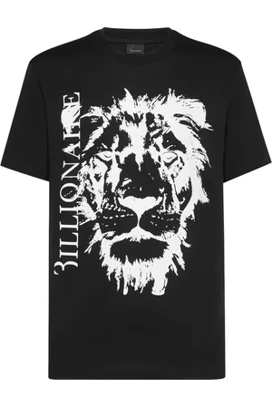 BILLIONAIRE T-Shirt mit Logo-Print