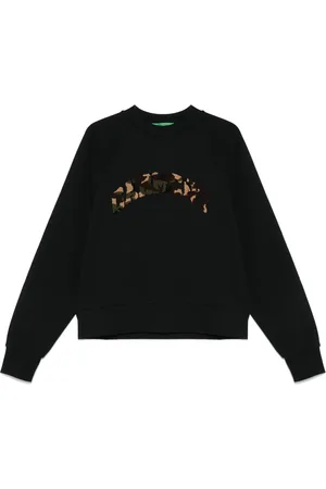 Garment Workshop Frottee-Sweatshirt mit Logo-Stickerei