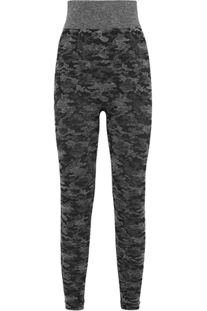 Philipp Plein Sport-Leggings mit Camouflage-Print