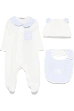 Dolce & Gabbana Strampler-Set mit Logo-Stickerei