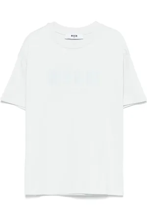Msgm T-Shirt mit Logo-Streifen