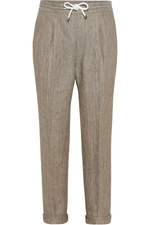 Brunello Cucinelli Hose aus Leinen