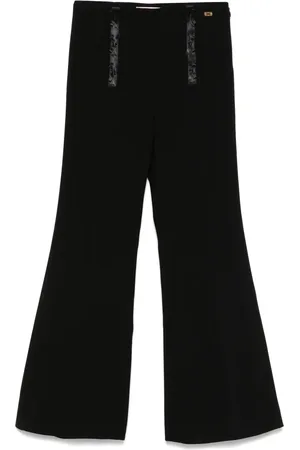 Elisabetta Franchi Ausgestellte Hose mit Schleifendetail