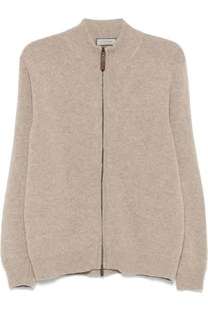CANALI Cardigan mit Reißverschluss