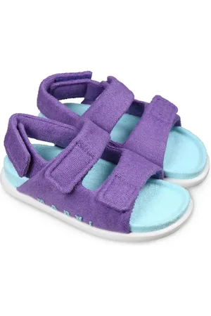 Marni Sandalen mit Logo-Stickerei