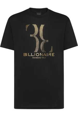 BILLIONAIRE T-Shirt mit Logo-Print