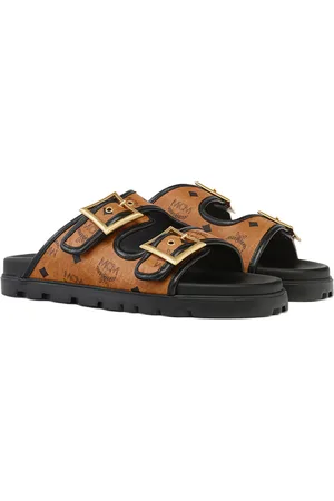 MCM Visetos Sandalen aus Canvas