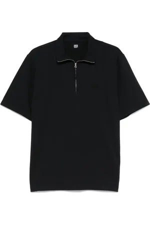 C.P. Company Poloshirt mit Logo-Stickerei