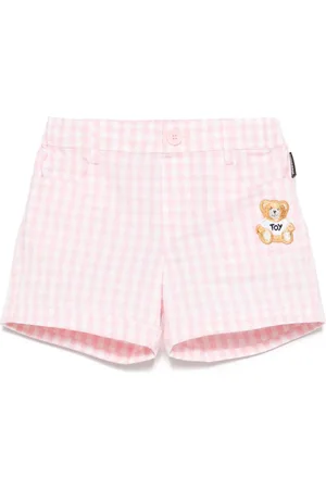 Moschino Shorts mit Vichy-Karomuster