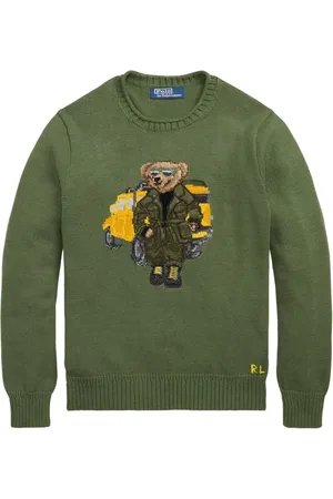 Ralph Lauren Pullover mit Polo Bear-Motiv
