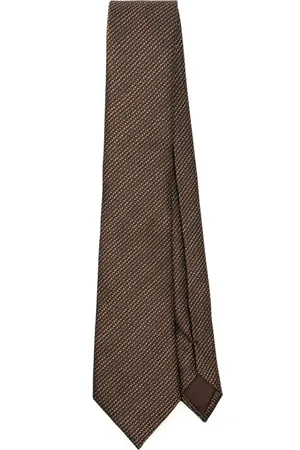 Giorgio Armani Seidenkrawatte mit Jacquardmuster