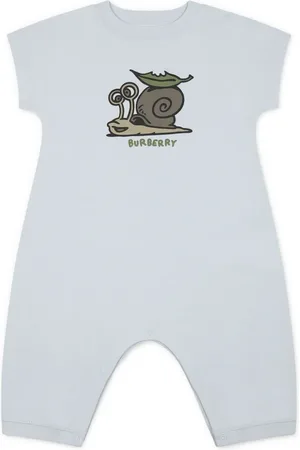Burberry Strampler mit Schnecken-Print