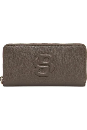 HUGO BOSS Portemonnaie mit Logo-Prägung