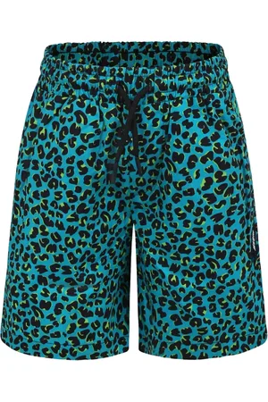 Msgm Shorts mit Leoparden-Print