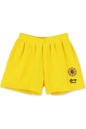 Kenzo Kurze Shorts mit Blumen-Patch