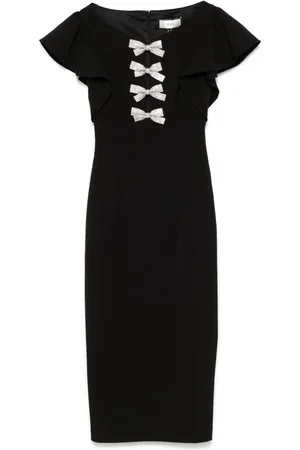 NISSA Midikleid mit Schleifendetail