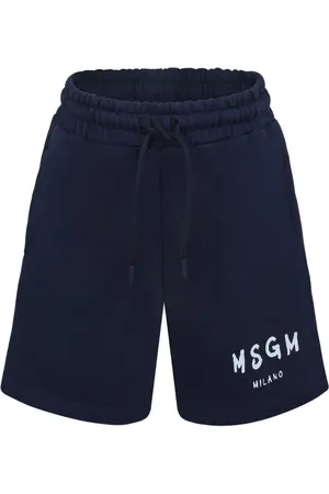 Msgm Shorts mit Logo-Print