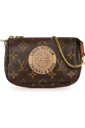 LOUIS VUITTON 2007 Monogram Trunks and Bags Mini Pochette Accessoires Handtasche