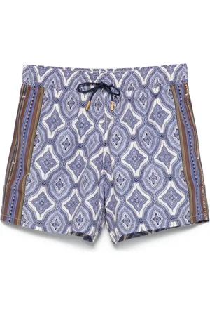 Etro Badeshorts mit geometrischem Print