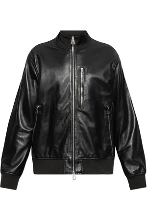 Paul Smith Lederjacke mit Reißverschluss