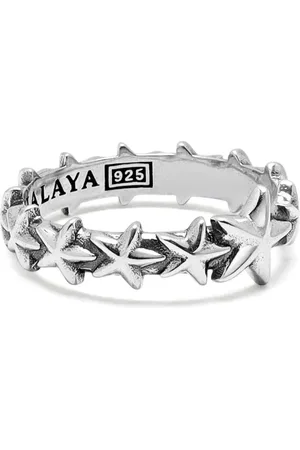 Nialaya Ring mit Sterngravur