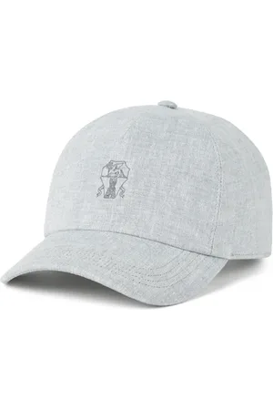 Brunello Cucinelli Baseballkappe mit Logo-Stickerei