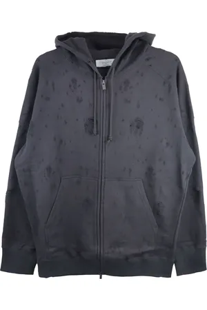 YOHJI YAMAMOTO Kapuzenjacke mit Reißverschluss