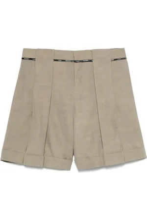 Balmain Shorts mit Bundfalten