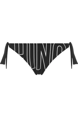 Moschino Bikinihöschen mit Logo-Print