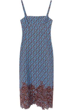 ERMANNO SCERVINO Midikleid mit Blumen-Print